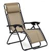 CICA Sedia Sdraio Reclinabile Poltrona Comfort Zero gravity Pieghevole acciaio Relax