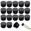 Zasvec Tappo per Tubi 32 pezzi Tappi per Sedie 16mm Tappi in Plastica