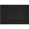 Does not apply Placca Di Scarico Nera Opaca - Compatibile Con Geberit Duofix Sigma/Delta/Basic