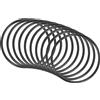 Nitrile Gomma O-Ring 60Mm X 53,8Mm X 3,1Mm Guarnizioni Di Tenuta Anelli Rubinett
