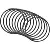 Nitrile Gomma O-Ring 60Mm X 53,8Mm X 3,1Mm Guarnizioni Di Tenuta Anelli Rubinett