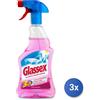 Glassex 3x Glassex Vetri E Multiuso 500 Ml. Trigger Aceto Rosa