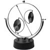 #Winning Scultura Cinetica Moto Perpetuo, Gadget Scrivania Ufficio Scienza, Gioco Elettronico Magnetico, Decorazione Moderna Relax, Arte in Movimento, Regalo Educativo Fisica, Nero