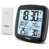 Green Blue GB542 Stazione Meteorologica Meteo Wireless Sistema DCB Calendario