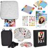HP Sprocket - Stampante fotografica istantanea, 3 x 4, kit da 20 pezzi, carta zinco, custodia, album fotografici, pennarelli, set di adesivi