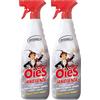 OièS Rubino Chem -Oies Essenza Oiè Essenza Profumata Sgrassatore - Profumazione Bianca, 750 Ml (Confezione da 2)