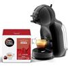 NESCAFÉ DOLCE GUSTO Krups Genio S Plus, Macchina per Caffè Espresso e Altre bevande in capsula, Automatica, Cosmic Grey + Espresso Palermo Caffé 96 capsule