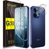 QULLOO per OPPO A6 Pro Vetro Temperato, 2+2 Pezzi Pellicola Vetro Protettiva ...