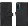 WEIOU Leather Folio Cover per TCL 20 SE, Custodia in Pelle PU Magnetica Libro...