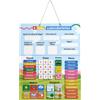 Chuckle Calendario Magnetico per Bambini In Italiano 40x32 cm Lavagna Inter...