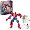 LEGO | Marvel SpiderMan Mech vs. AntiVenom Super Hero Figure Building Toy wi...