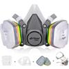 AirGearPro M500 ABEK1P2 Maschera di Protezione Respiratoria Riutilizzabile, A...