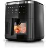 Bosch Serie 6 Friggitrice ad Aria MAF671B0, Air Fryer XXL, Capacità 7,2 L, 7 ...