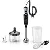 Bosch Frullatore a Immersione MSM67170, 750 W, 12 Velocità, Lama in Acciaio I...