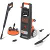 BLACK+DECKER Idropulitrice ad Alta Pressione BXPW2200PE con Patio Cleaner e S...