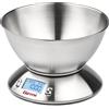 Girmi PS85 Bilancia Elettronica da Cucina,1 g/5 kg, Grande ciotola 2 L, Corpo...