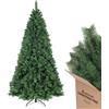 SALCAR Albero di Natale Artificiale 210 cm, Abete di Natale con Guanti e Supp...