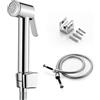 Ibergrif M20282 WC Bidet Doccetta con Supporto e Flessibile, Spruzzatore Doc...