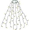 SALCAR Luci Albero di Natale, 0,6M 8 Fili LED Luci Decorazione Natale per Alb...