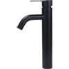 Minnhua Rubinetto per lavabo alto Rubinetti, Bagno Nero Rubinetto Lavabo Mono...