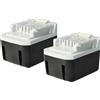 vhbw 2x Batteria sostituisce Makita BL1440G, BL1430G 4Ah 14,4V