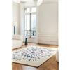 The Modern Rug 2000 Tappeto da salotto moderno minimalista fatto a mano con motivo esplosivo blu ...