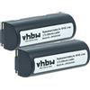 vhbw 2x Batteria sostituisce Epson EU95 1200mAh 3,7V