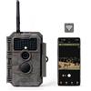 GardePro E6 Fotocamera Caccia WiFi Antenna con App 48MP 1296P H.264 Vidéo Fot...