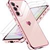 LeYi Cover per Samsung Galaxy A35 5G Custodia con Vetro Temperato 2 Pack, Amo...