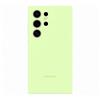 Samsung Silicone Case cover morbida colorata per Galaxy S24 Ultra, Light Green