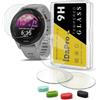 iDaPro 4Pcs Vetro Temperato per Garmin Forerunner 255s /255s Music 41mm Pelli...