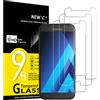 NEW'C 3 Pezzi, Vetro Temperato per Samsung Galaxy A5 2017 SMA520F, Pellicola ...
