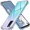 iVoler Cover per Oppo A52 / Oppo A72, Custodia Trasparente per Assorbimento D...