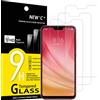 NEW'C 3 Pezzi, Vetro Temperato per Xiaomi Mi 8 Lite, Pellicola Prottetiva Ant...