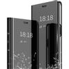 TOOBY Custodia per Samsung Galaxy S10/S10 Plus Clear View Standing Cover Mirror Fli...