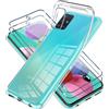 Vauki Cover per Samsung Galaxy A51 con 2 Pezzi Vetro Temperato,Custodia Ultra...