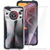 LYZXMY Cover per Cubot KingKong 9 6.58" Trasparente + Pellicola Protettiva in...