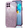 GOGME Glitter Cover per Realme 8 Pro | Realme 8 4G, Tlaio Elettrolitico Silic...