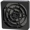 Aerzetix C15117 Griglia di Protezione per Ventola 80x80mm con Filtro Antipo...