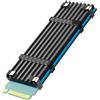 GLOTRENDS Dissipatore termico M.2 con pad termico per SSD M.2 2280, compatibi...