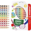 STABILO EASYcolors Matita colorata Ergonomica per Mancini Astuccio da 12 +...