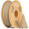 DEEPLEE Filamento PLA 1.75 mm, Bobina da 1 kg Legno Naturale con Polvere di L...