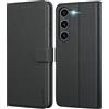 Leacckl Cover per Samsung Galaxy S23 6,1 Pollici, Custodia a portafoglio in P...