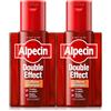 Alpecin Double Effect 2 x 200 ml | Shampoo anticaduta e antiforfora professio...