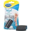 Dr. Scholl's Scholl Velvet Soft, 2 Ricambi con Cristalli di Diamante per il Roll Professio...