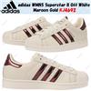 adidas WMNS Superstar II Off White Maroon Gold KJ4692 taglia donna