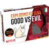 Exploding Kittens Asmodee - EXPLODING KITTENS GOOD VS EVIL - La Battaglia tra Bene e Male con i...