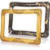 FunX Cornice portafoto gonfiabile Photo booth accessorio con lato oro e nero...