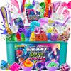 YOPINSAND Galaxy DIY Slime Kit per Bambini 612, Laboratorio Creativo con Accessori Gio...