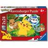 Ravensburger Puzzle Bambini 4 Anni 2x24 Pezzi, Pokemon Puzzle 4 Anni, Colle...
